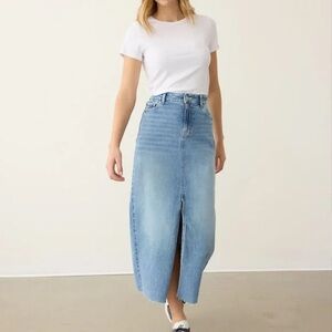 REITMANS Denim Maxi Skirt